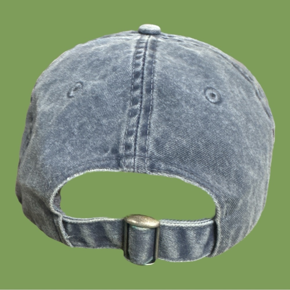 Mens Denim Cap with Pickle Embroidery one size fits all - Picture 2 of 8